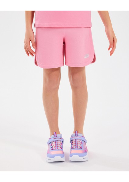 G Lw Fleece Short Büyük Kız Çocuk Pembe Şort SK2510044-610