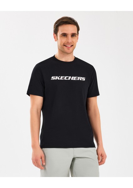 M Lightweight Graphic Tee T-Shirt Erkek Siyah Tshirt S2510169-001