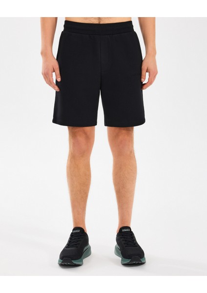 M Essential Sweatshort Erkek Siyah Şort S2510064-001 fırsatları