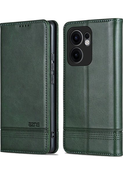 Oppo RENO13 F 5g Sığır Derisi Doku Pu Deri Cüzdan Telefon Kapağı (Yurt Dışından)