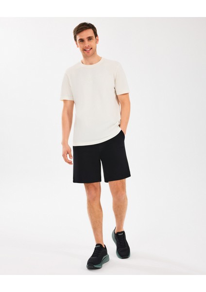 M Essential Sweatshort Erkek Siyah Şort S2510064-001 modelleri
