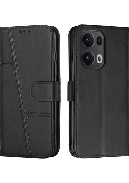 Oppo RENO13 Pro 5g Deri Stand Koruyucu Telefon Kapağı (Yurt Dışından)