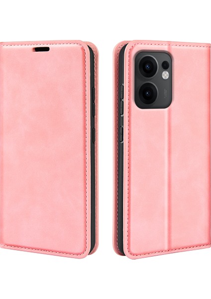 Oppo RENO13 F 5g Cilt Dokunmatik Deri Cüzdan Telefon Kapağı (Yurt Dışından)
