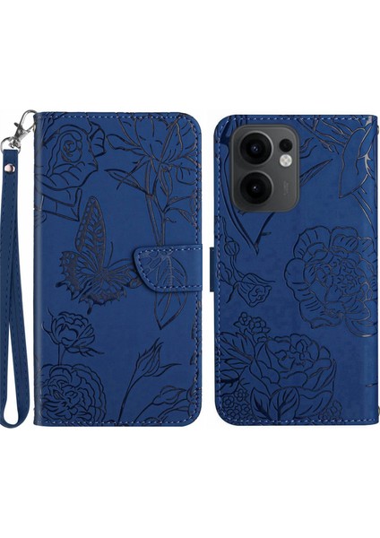 Oppo RENO13 F 4g / 5g Askılı Deri Telefon Kılıfı (Yurt Dışından)
