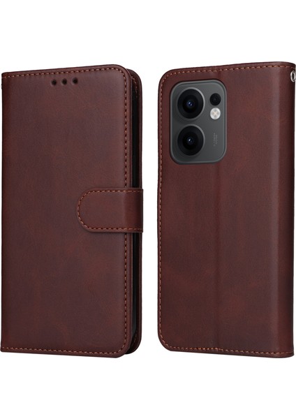 Oppo RENO13 F 5g Cüzdan Pu Deri Folyo Flip Telefon Kapağı (Yurt Dışından)