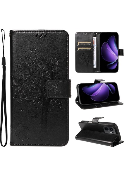 Oppo RENO13 F 5g Telefon Kılıfı Deri Cüzdan Kapaklı Standlı (Yurt Dışından)