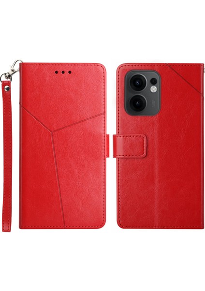 Oppo RENO13 F 5g / 4g Deri Telefon Kılıfı (Yurt Dışından)