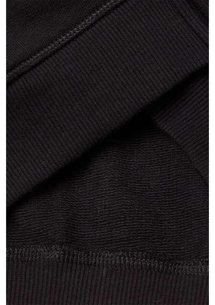 Pamuklu Şeritli Regular Fit Kapüşonlu Sweat Erkek Çocuk Sweat 3J68C504R modelleri