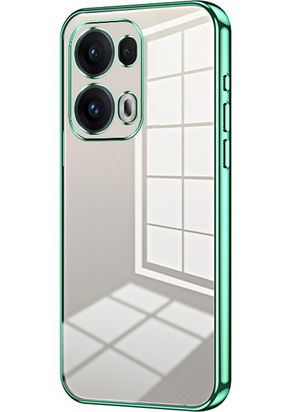 Oppo RENO13 Pro 5g Elektro Kaplama Çerçeve Yumuşak Tpu Telefon Kapağı (Yurt Dışından)