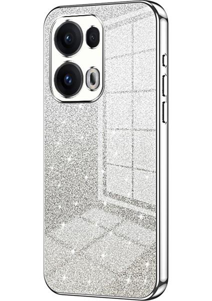 Oppo RENO13 Pro 5g Galvanik Gradyan Glitter Tpu Telefon Kapağı (Yurt Dışından)