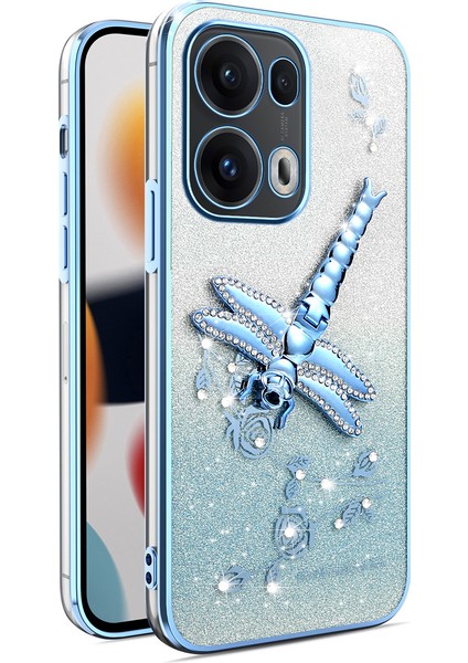 Oppo RENO13 Pro 5g Kickstand Tpu Parıltılı Telefon Kapağı (Yurt Dışından)