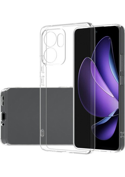 Oppo RENO13 F 5g Şeffaf Telefon Kılıfı Esnek Tpu Arka Kapak (Yurt Dışından)
