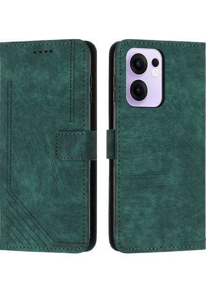 Oppo RENO13 F 5g Standlı Deri Telefon Kılıfı (Yurt Dışından)