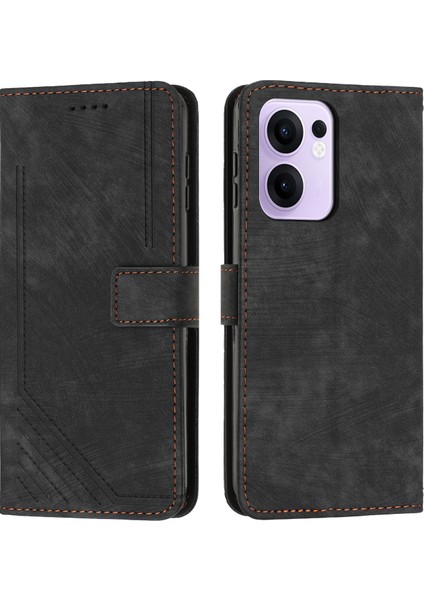 Oppo RENO13 F 5g Standlı Deri Telefon Kılıfı (Yurt Dışından)
