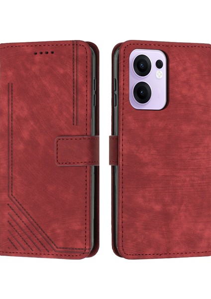 Oppo RENO13 F 5g Standlı Deri Telefon Kılıfı (Yurt Dışından)