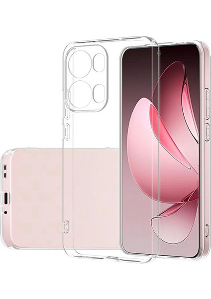 Oppo RENO13 Pro 5g Şeffaf Telefon Kılıfı Esnek Tpu Arka Kapak (Yurt Dışından)