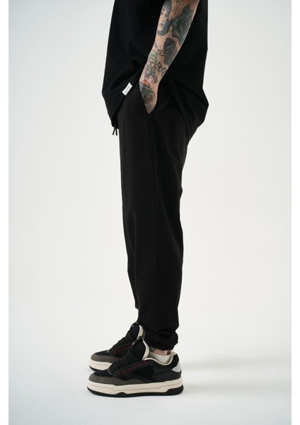 Erkek Basic Jogger Eşofman Altı Siyah