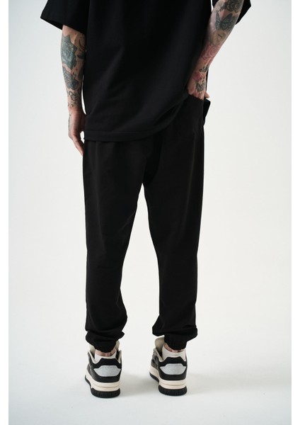 Erkek Basic Jogger Eşofman Altı Siyah