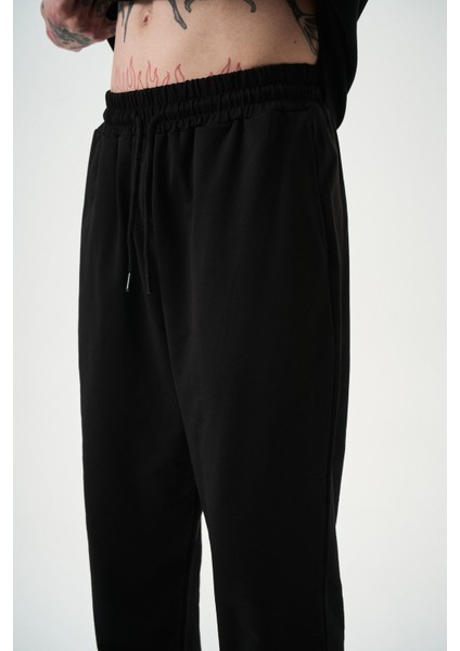 Erkek Basic Jogger Eşofman Altı Siyah