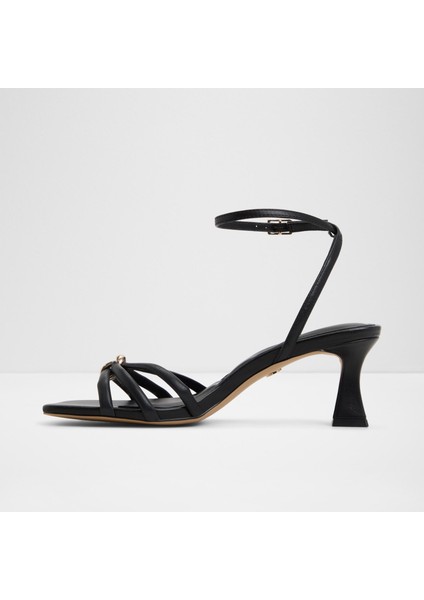 Kaılaya Sandalet Orta Boy Topuklu Sandalet - Siyah modelleri
