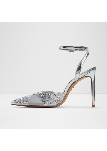 Dunmere Ayakkabı Orta Boy Topuklu - Gümüş modelleri