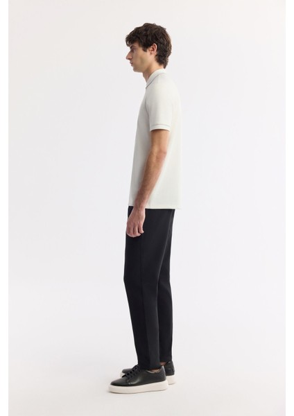 Erkek Ekru Polo Yaka Bi Stretch Baskılı Interlok T-shirt A51y1007 fırsatları