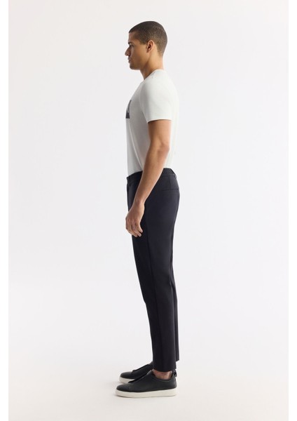 Erkek Siyah Slim Fit Beli Lastikli Bi Stretch Kumaş Pantolon A51y3077 fiyatları