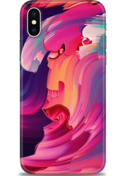 Apple iPhone Xs Kılıf Hd Baskılı - Renkler