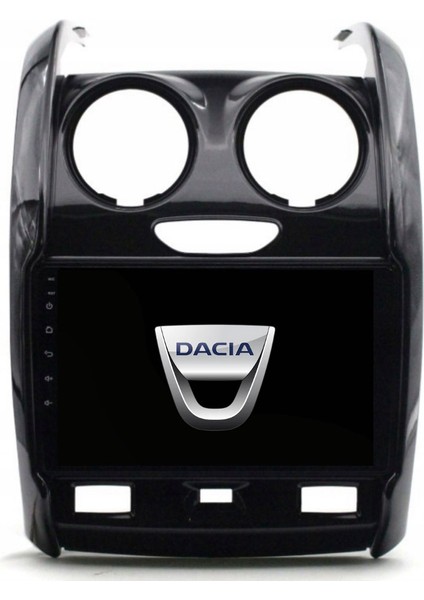 Dacia Duster - Araç Multimedya Ekran - 6gb 128GB - Büyük - Piano Black - 2013 - 2017 - 9 Inch - Upg - Myway