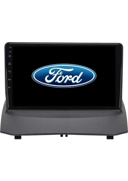 Ford Fiesta - Araç Multimedya Ekran - 6gb 128GB - Eco - Black - 2013 - 2018 - 9 Inch - Upg - Myway