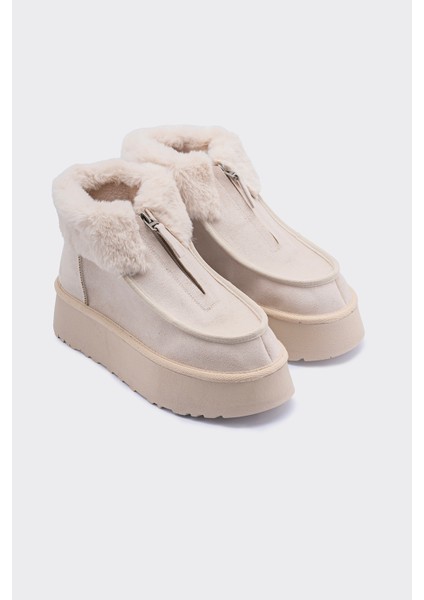 Boss Bej Süet Kadın Bot fiyatları