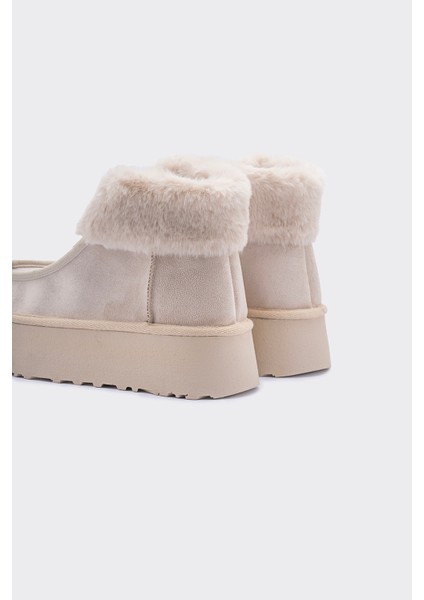 Boss Bej Süet Kadın Bot fırsatları