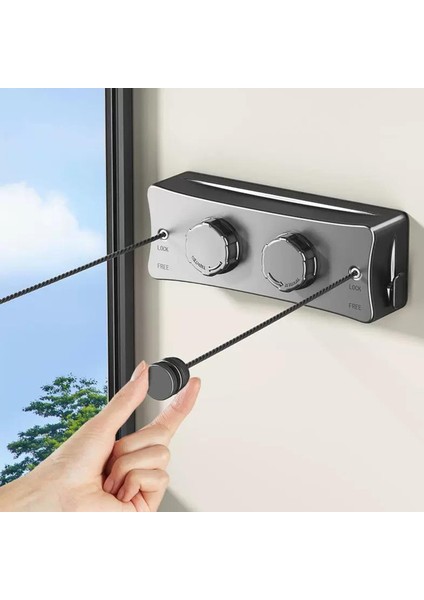 Mio CH5 Duo Portatif 40KG Dayanıklı Çek As Çamaşır Askılığı