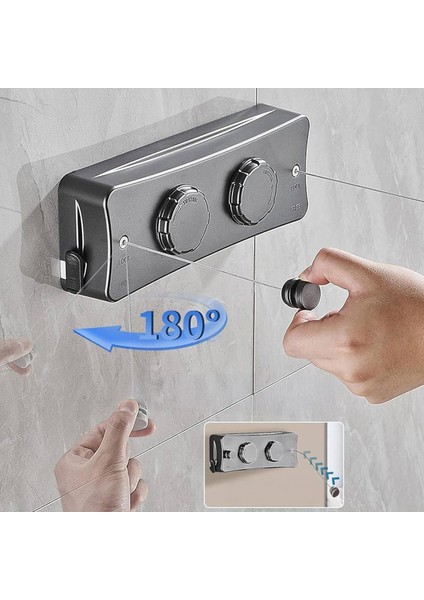 Mio CH5 Duo Portatif 40KG Dayanıklı Çek As Çamaşır Askılığı