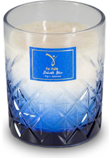 Delicate Blue 300GR Mum & Delicate Blue Kolonya 250ML & Nevin Diffuser 150ML Hediye Seti