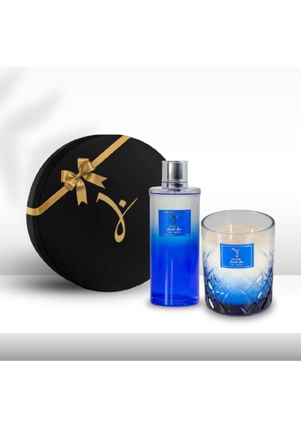 Delicate Blue 300GR Mum & Delicate Blue Kolonya 250ML Hediye Seti