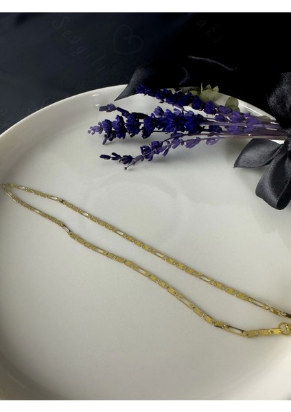 Yassı Zincirli Gold Çocuk Kolye | Zoo Serisi fırsatları