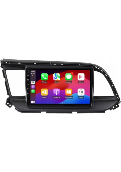 Hyundai Elantra - Araç Multimedya Ekran - 6gb 128GB - S - Black - 2019 - 2020 - 9 Inch - Upg - Myway modelleri