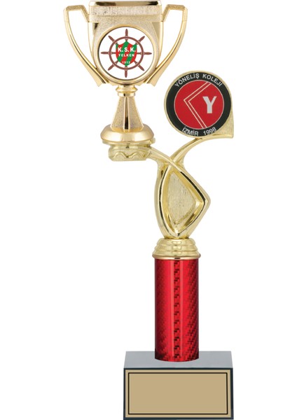 - Figürlü Kupalar - Kupa Figürlü Kupalar FG-016 B - 38 cm
