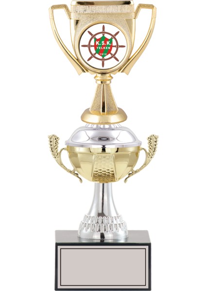 - Figürlü Kupalar - Kupa Figürlü Kupalar FG-046 C - 31 cm