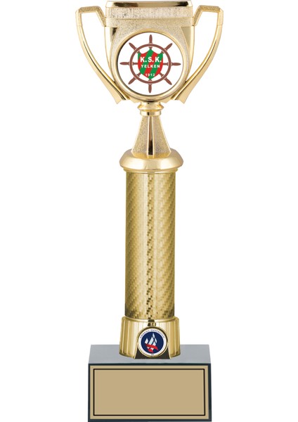 - Figürlü Kupalar - Kupa Figürlü Kupalar FG-008 A - 34 cm