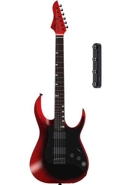 M800 Custom Limited Elektro Gitar (Dark Red)