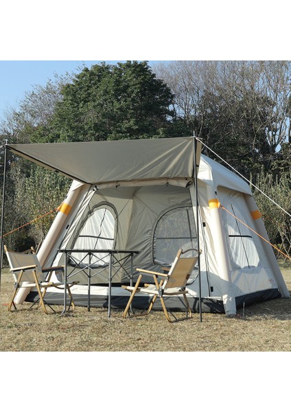 4 Kişilik Otomatik Şişme Kamp Çadırı Dahili Pompalı Şarjlı Motorlu 220CM x 220CM x 175CM indirimleri