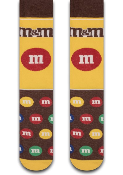 M&m Drajeler Renkli Kadın Çorap