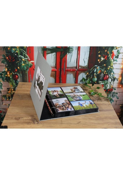 10x15 cm 500'lük Koton Desenli Lüks Klasör Tipi Fotoğraf Albümü (Vizon) fırsatları