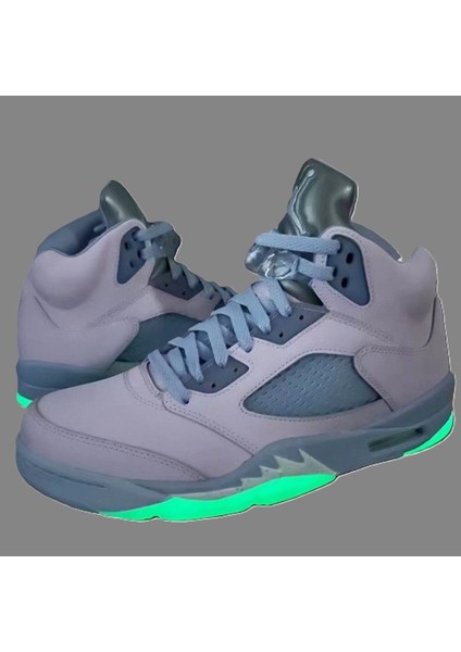 Air Jordan 5 Retro Se Leather Sneaker Hakiki Deri Bilekli Reflektörlü Günlük Spor Ayakkabı Pembe fırsatları