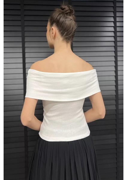 Kadın Madonna Yaka Kaşkorse Bluz modelleri