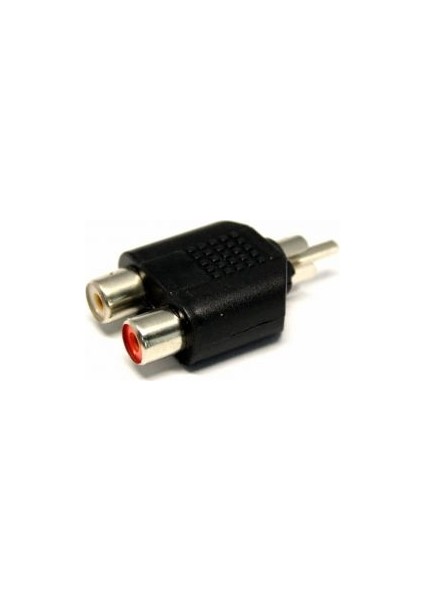 Rca Jack To 2 Dişi Rca Çevirici Qtop Q-729
