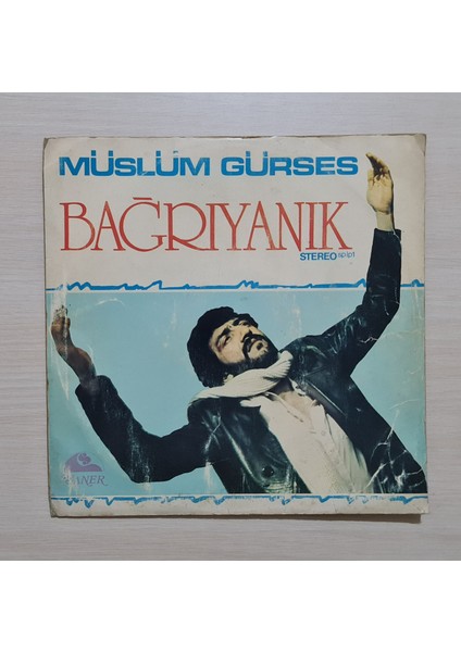 Müslüm Gürses - Bağrıyanık - 1979 - Dönem Baskı Plak - Longplay - Lp