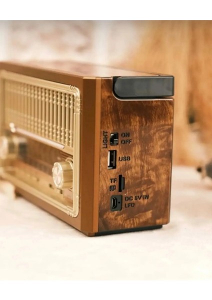 Ktf 1655 Nostaljik Radyo Bluetooth Hoparlör